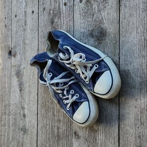 Converse All-Star Classic Royal Blue and White Sneakers Size 7 Tennis Shoes